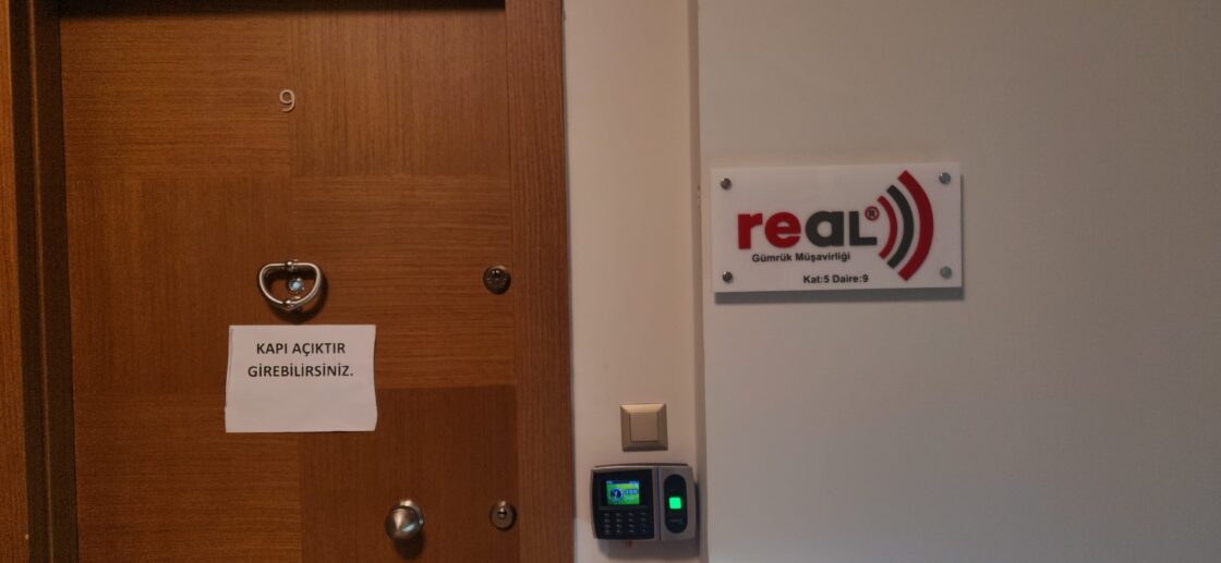 Ofis Kapı Tabelası