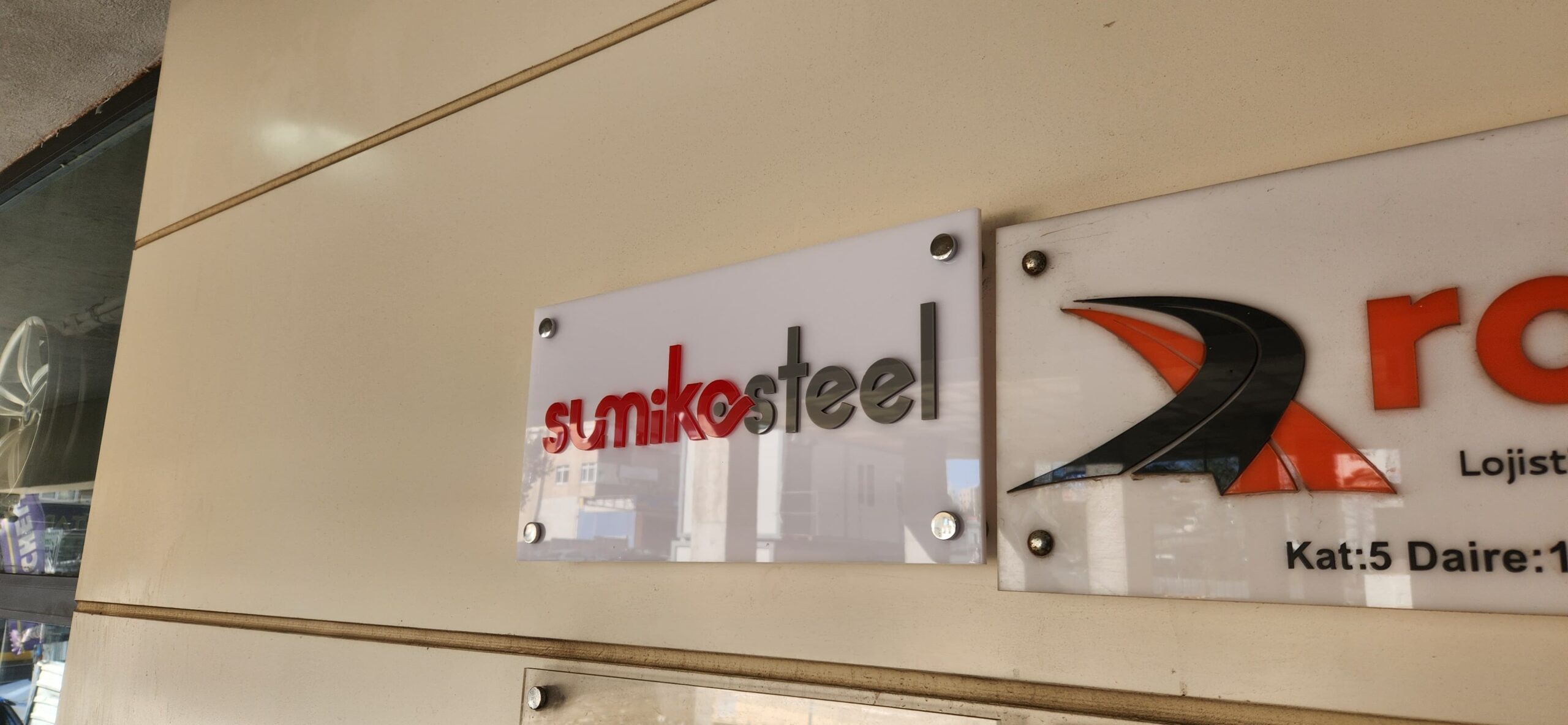 Pleksi ofis Tabelası